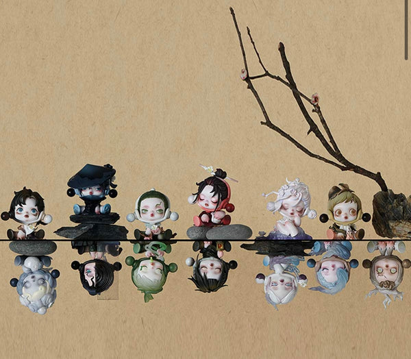 Skull Panda The Ink Plum Blossom Series