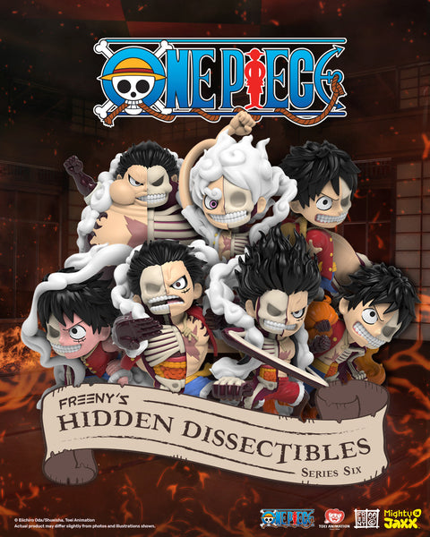 Freenys Hidden Dissectibles: One Piece S06 - Luffy Gears Edition by Mighty Jaxx (Opened box)