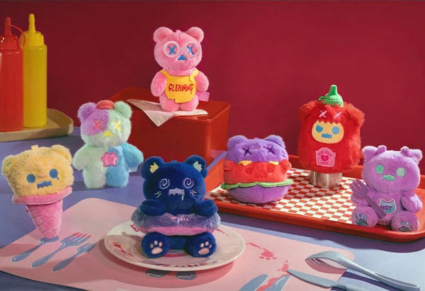 ShinWoo Strange Ghost Diner Series Plush Keychain (Opened Box)