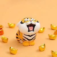 Panghu Xiaohu Daily Life of Tiger Cub Blind Box by Bu2ma (Opened Box)