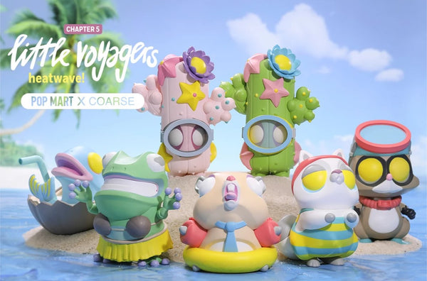 Little Voyagers Heatwave by Coarse x Pop Mart (Opened Box)