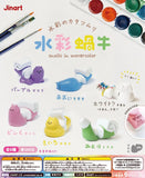 Watercolor Snails by Jinart