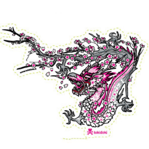 Tokidoki Dragon Die Cut Sticker
