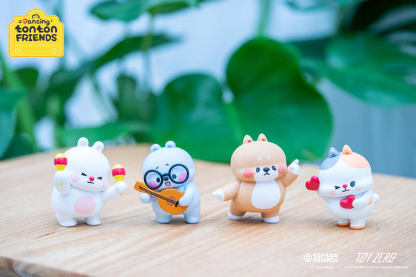 Tonton House "Dancing Tonton Friends" Set of 4