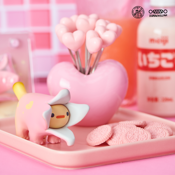Mini Bananaer Dog by OFFART X Kamanwillam - Pink Edition