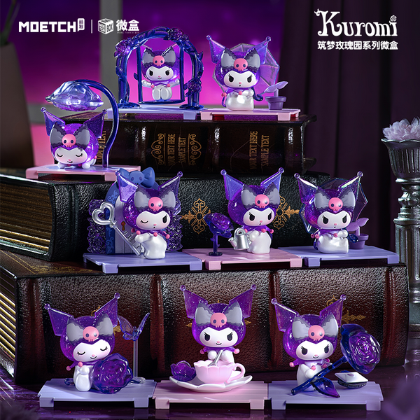 Moetch Kuromi Dream Rose Garden Series Mini Box