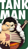 Freenys Hidden Dissectibles: One Piece S06 - Luffy Gears Edition by Mighty Jaxx (Opened box)