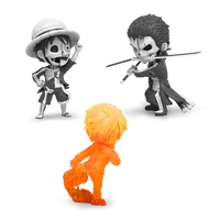 One Piece Hidden Dissectables Blind Box Series 1 by Jason Freeny x Mighty Jaxx.