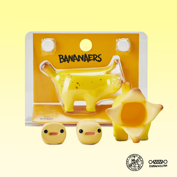 Mini Bananaer Dog by OFFART X Kamanwillam