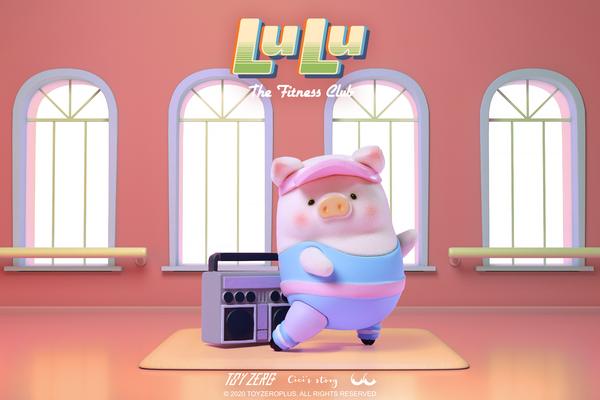 Lulu Piggy The Fitness Club