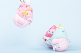 ShinWoo Birthday Series Ghost Bear Plush Keychain